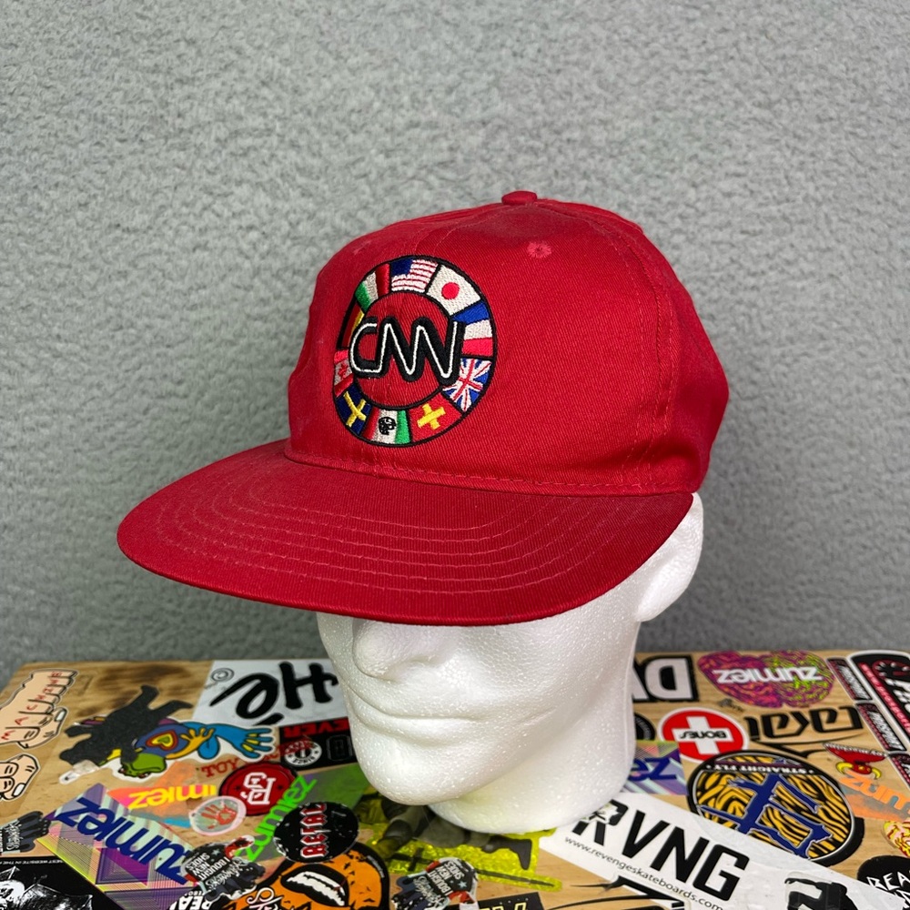 Vintage 90s CNN flags‎ hat